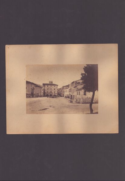 Viste di borghi e monumenti del centro Italia  - Asta Opere su carta. Stampe, disegni, foto d'epoca - Associazione Nazionale - Case d'Asta italiane