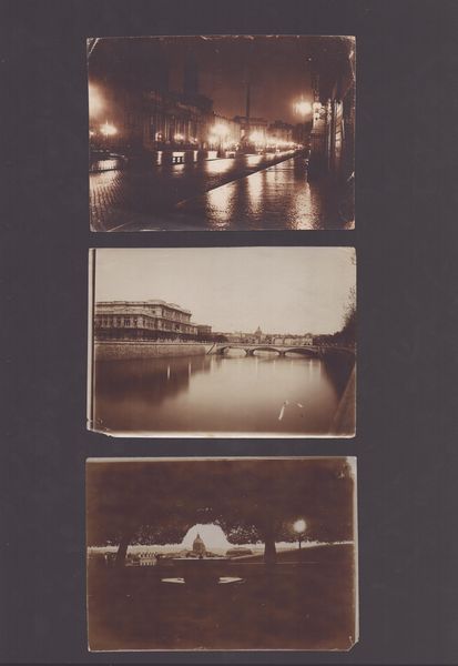 Roma di notte 1900 circa  - Asta Opere su carta. Stampe, disegni, foto d'epoca - Associazione Nazionale - Case d'Asta italiane