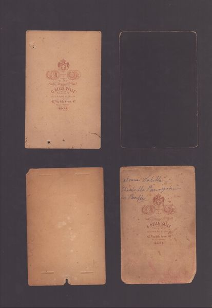 Lotto di 19 ritratti di fotografi romani  - Asta Opere su carta. Stampe, disegni, foto d'epoca - Associazione Nazionale - Case d'Asta italiane