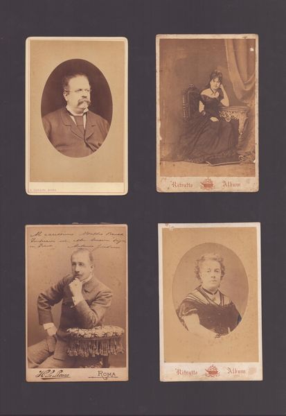 Lotto di 19 ritratti di fotografi romani  - Asta Opere su carta. Stampe, disegni, foto d'epoca - Associazione Nazionale - Case d'Asta italiane