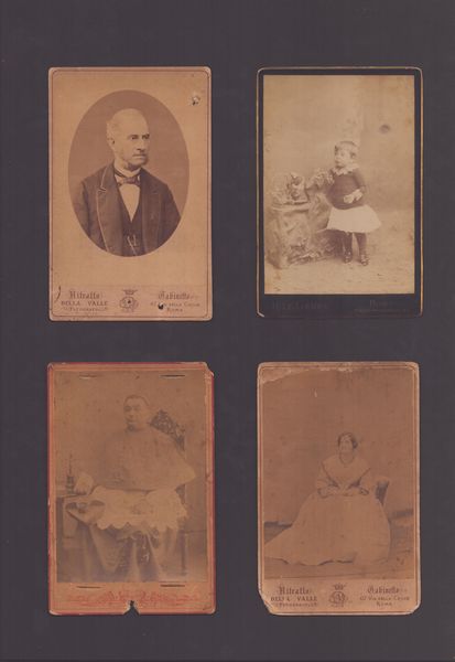 Lotto di 19 ritratti di fotografi romani  - Asta Opere su carta. Stampe, disegni, foto d'epoca - Associazione Nazionale - Case d'Asta italiane