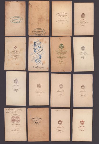 Raccolta di 60 CDV di fotografi italiani  - Asta Opere su carta. Stampe, disegni, foto d'epoca - Associazione Nazionale - Case d'Asta italiane