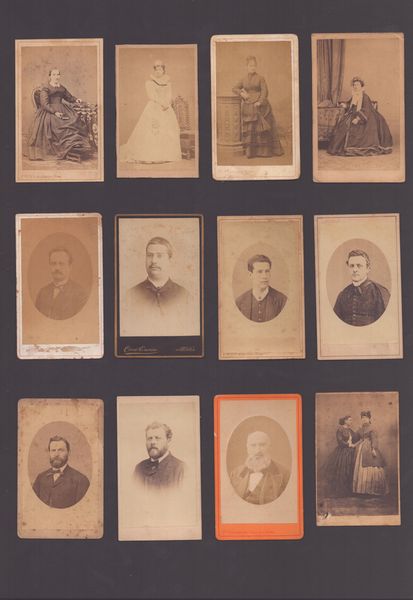 Raccolta di 36 CDV di fotografi romani  - Asta Opere su carta. Stampe, disegni, foto d'epoca - Associazione Nazionale - Case d'Asta italiane