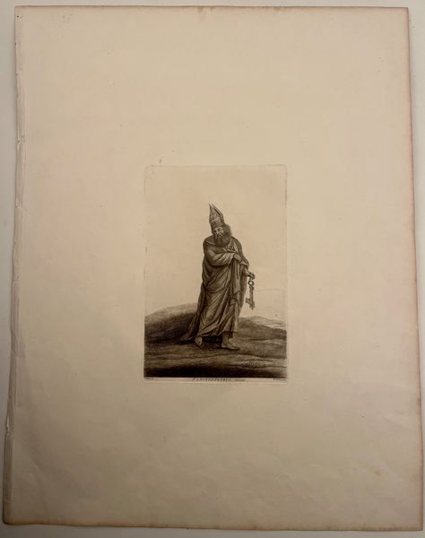 WILLIAM BAILLIE : Sanctus Petrus  - Asta Opere su carta. Stampe, disegni, foto d'epoca - Associazione Nazionale - Case d'Asta italiane