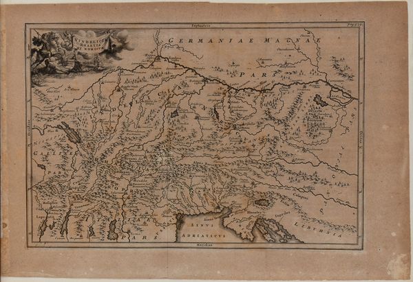 Christoph Cellarius : Vindelicia, Rhaetia et Noricum  - Asta Opere su carta. Stampe, disegni, foto d'epoca - Associazione Nazionale - Case d'Asta italiane