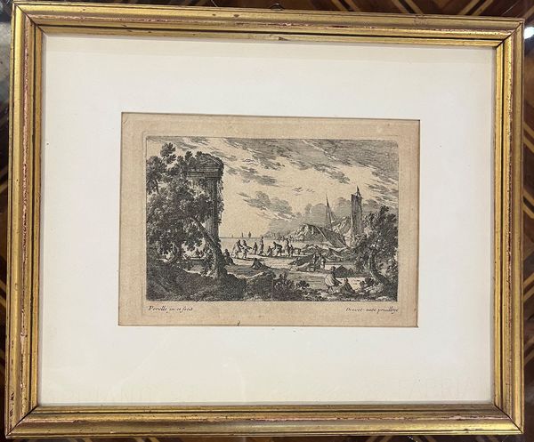 Gabriel Perelle<br>Jacques Callot : Due incisioni  - Asta Opere su carta. Stampe, disegni, foto d'epoca - Associazione Nazionale - Case d'Asta italiane