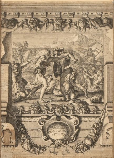 Dissidia Cognatorum Pessima  - Asta Opere su carta. Stampe, disegni, foto d'epoca - Associazione Nazionale - Case d'Asta italiane