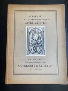 Lotto di 11 volumi - cataloghi di incisioni antiche e moderne  - Asta Opere su carta. Stampe, disegni, foto d'epoca - Associazione Nazionale - Case d'Asta italiane