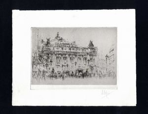 William Walcott - Parigi - L' Oper, 1928