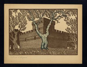 Bruno Marsili (Bruno da Osimo) - La Rocca di Bolignano - Ancona