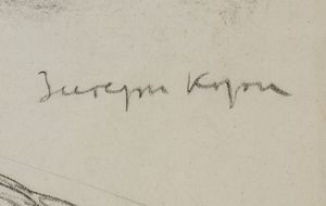 Studio per due nudi  - Asta Opere su carta. Stampe, disegni, foto d'epoca - Associazione Nazionale - Case d'Asta italiane