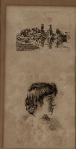 LOUIS VAN ENGELEN - Lavandaie - Ritratto di un ragazzo