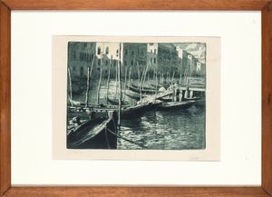 Vedute di Venezia  - Asta Opere su carta. Stampe, disegni, foto d'epoca - Associazione Nazionale - Case d'Asta italiane
