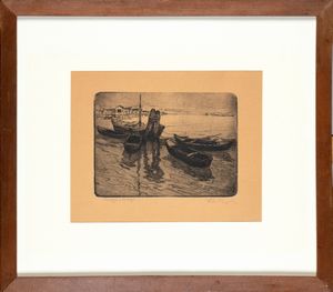 Vedute di Venezia  - Asta Opere su carta. Stampe, disegni, foto d'epoca - Associazione Nazionale - Case d'Asta italiane