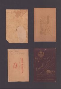 Lotto di 19 ritratti di fotografi romani  - Asta Opere su carta. Stampe, disegni, foto d'epoca - Associazione Nazionale - Case d'Asta italiane