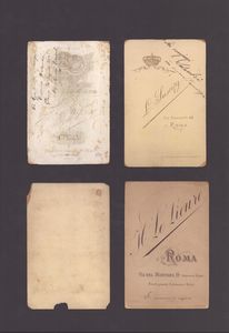 Lotto di 19 ritratti di fotografi romani  - Asta Opere su carta. Stampe, disegni, foto d'epoca - Associazione Nazionale - Case d'Asta italiane