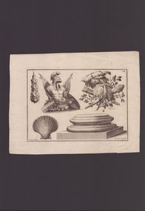 Lotto di 4 incisioni ornamentali  - Asta Opere su carta. Stampe, disegni, foto d'epoca - Associazione Nazionale - Case d'Asta italiane