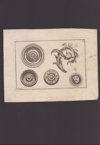 Lotto di 4 incisioni ornamentali  - Asta Opere su carta. Stampe, disegni, foto d'epoca - Associazione Nazionale - Case d'Asta italiane