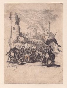 Jacques Callot - Ges cade sotto la croce
