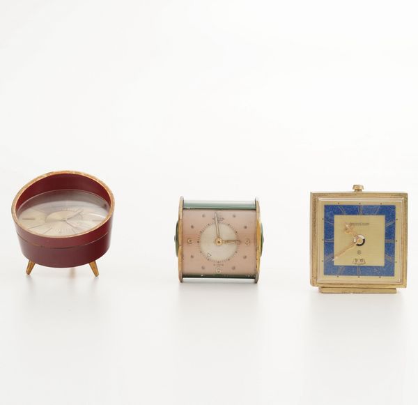 Lotto di tre sveglie Jaeger Le Coultre  - Asta Antiquariato - Associazione Nazionale - Case d'Asta italiane
