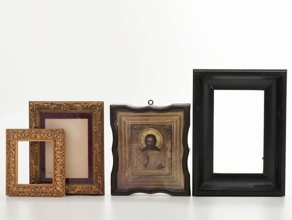 Quattro cornici diverse  - Asta Antiquariato - Associazione Nazionale - Case d'Asta italiane