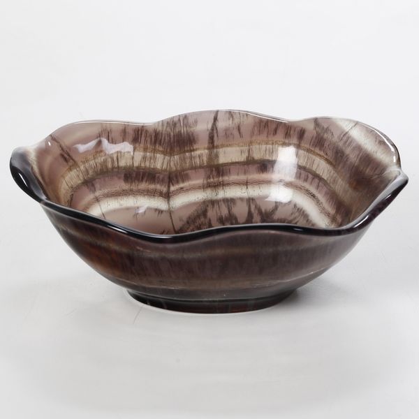 Ciotola in agata. XX secolo  - Asta Antiquariato - Associazione Nazionale - Case d'Asta italiane