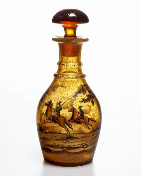 Bottiglia in vetro con tappo  - Asta Antiquariato - Associazione Nazionale - Case d'Asta italiane