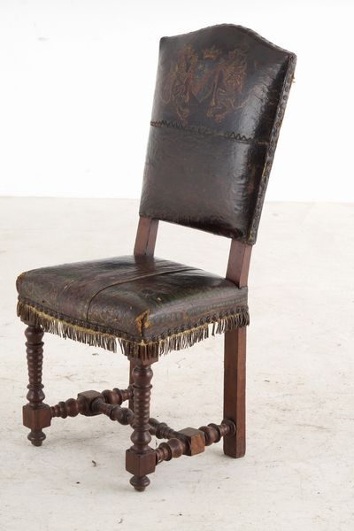 Grande poltrona in legno intagliato. XVII-XVIII secolo  - Asta Antiquariato - Associazione Nazionale - Case d'Asta italiane