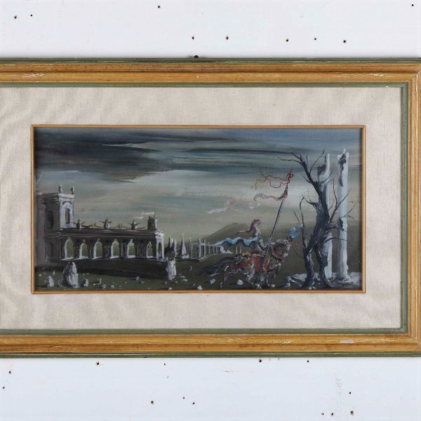 Lotto misto di 15 tra disegni e acquerelli. XX secolo  - Asta Antiquariato - Associazione Nazionale - Case d'Asta italiane