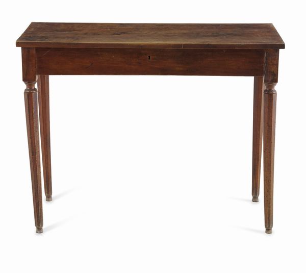 Piccolo scrittoio in legno da parete  - Asta Antiquariato - Associazione Nazionale - Case d'Asta italiane