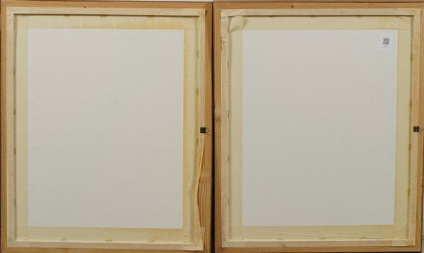 Coppia di riproduzioni in cornice raffiguranti  Ippica  e Golf  - Asta Antiquariato - Associazione Nazionale - Case d'Asta italiane