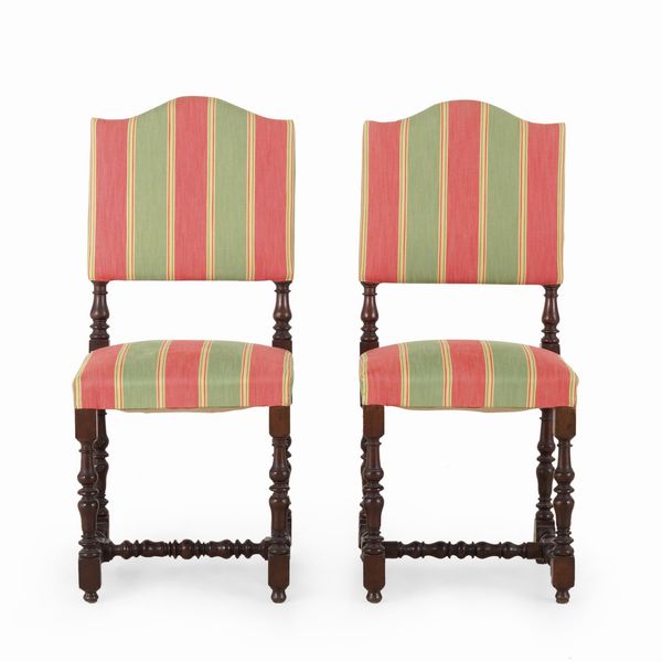 Coppia di poltrone a rocchetto, XIX-XX secolo  - Asta Antiquariato - Associazione Nazionale - Case d'Asta italiane