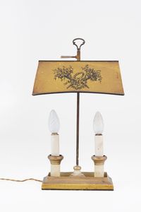 Lampada bouillotte  - Asta Antiquariato - Associazione Nazionale - Case d'Asta italiane