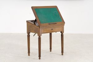 Tavolino da architetto. XIX secolo  - Asta Antiquariato - Associazione Nazionale - Case d'Asta italiane