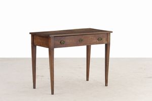 Scrittoio Luigi XVI in noce. XVIII-XIX secolo  - Asta Antiquariato - Associazione Nazionale - Case d'Asta italiane