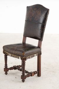 Grande poltrona in legno intagliato. XVII-XVIII secolo  - Asta Antiquariato - Associazione Nazionale - Case d'Asta italiane