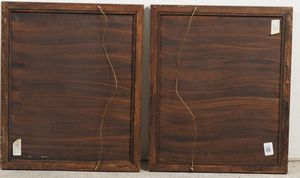 Due stampe in cornice raffiguranti uva  - Asta Antiquariato - Associazione Nazionale - Case d'Asta italiane