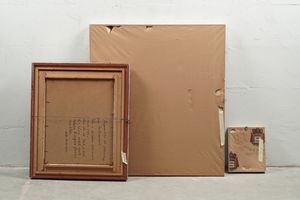 Udo Toniato Sequestro di persona con testimone, Due chiacchiere, Via Crucis  - Asta Antiquariato - Associazione Nazionale - Case d'Asta italiane