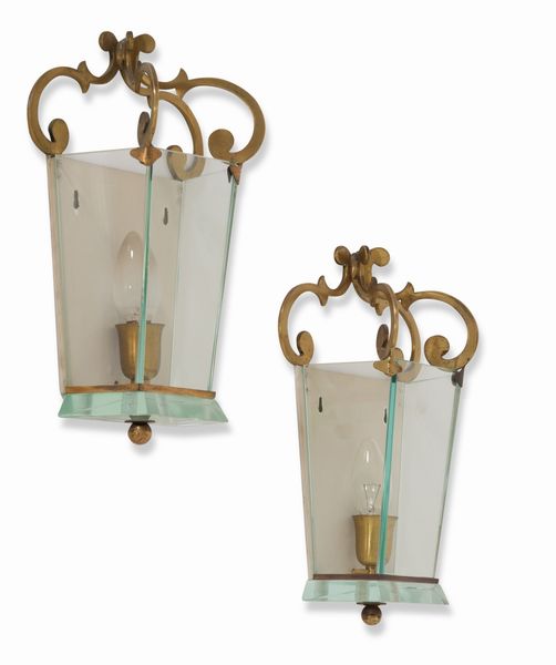 Due applique.  - Asta Antiquariato del XX secolo - Associazione Nazionale - Case d'Asta italiane