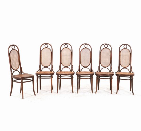 Sei sedie  - Asta Antiquariato del XX secolo - Associazione Nazionale - Case d'Asta italiane