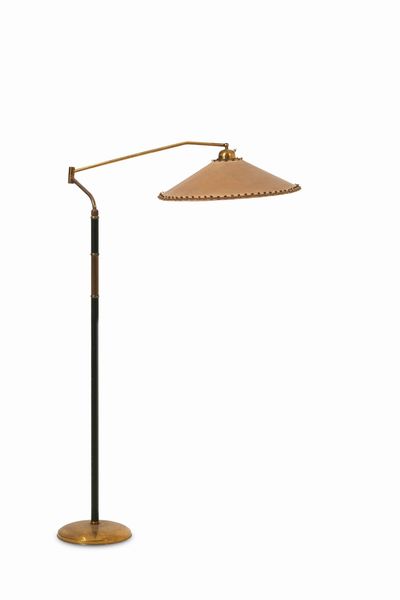 Lampada da terra regolabile.  - Asta Antiquariato del XX secolo - Associazione Nazionale - Case d'Asta italiane