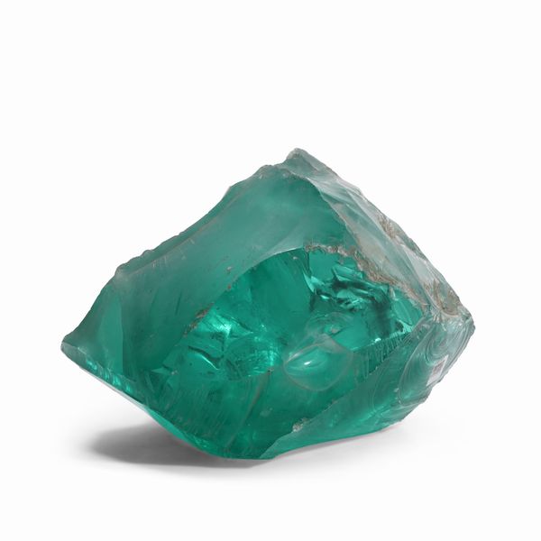 Blocco in vetro grezzo.  - Asta Antiquariato del XX secolo - Associazione Nazionale - Case d'Asta italiane