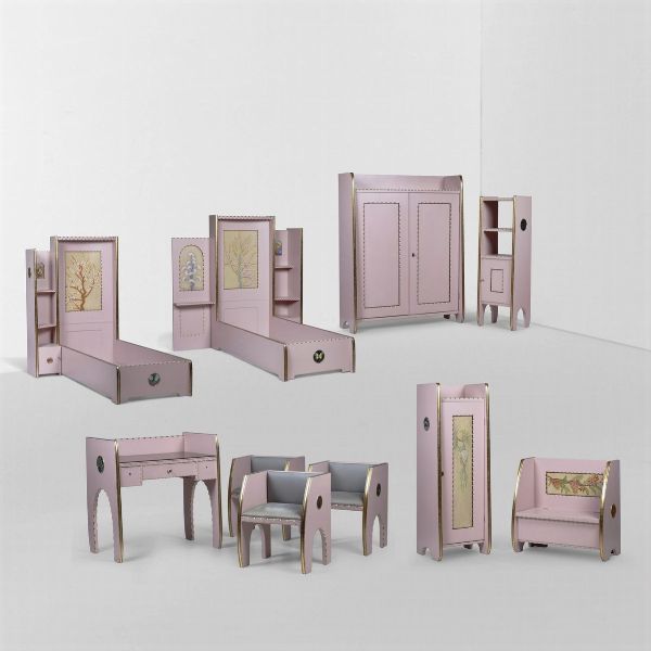 LENCI : Cameretta  - Asta Antiquariato del XX secolo - Associazione Nazionale - Case d'Asta italiane