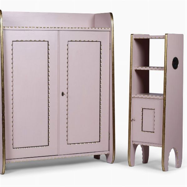 LENCI : Cameretta  - Asta Antiquariato del XX secolo - Associazione Nazionale - Case d'Asta italiane