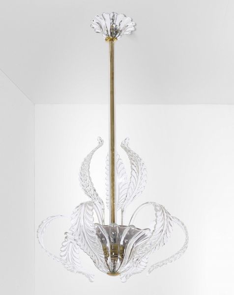 MURANO : Lampada a sospensione  - Asta Antiquariato del XX secolo - Associazione Nazionale - Case d'Asta italiane