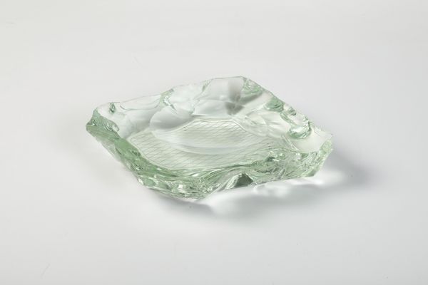 PIETRO CHIESA : Posacenere in cristallo  - Asta Antiquariato del XX secolo - Associazione Nazionale - Case d'Asta italiane