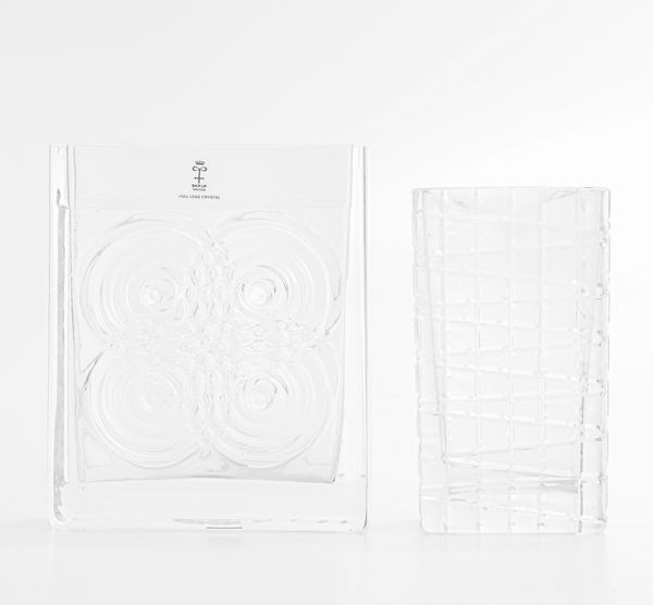 Due vasi in vetro inciso  - Asta Antiquariato del XX secolo - Associazione Nazionale - Case d'Asta italiane