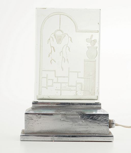 Lampada da tavolo, Francia anni 20-30  - Asta Antiquariato del XX secolo - Associazione Nazionale - Case d'Asta italiane