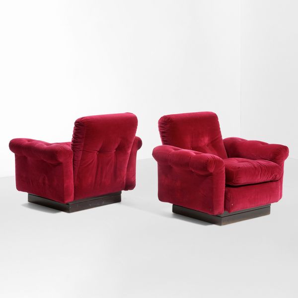 Due poltrone  - Asta Antiquariato del XX secolo - Associazione Nazionale - Case d'Asta italiane