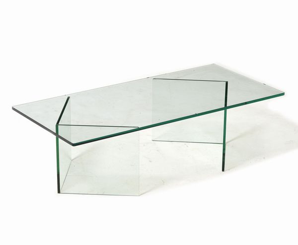 Tavolino in vetro  - Asta Antiquariato del XX secolo - Associazione Nazionale - Case d'Asta italiane